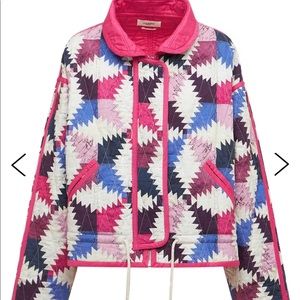 Isabel Marant Etoile - patchwork jacket